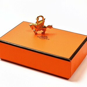 未使用近い◆本物エルメスHERMES1993年限定ペガサスカデナチャーム ゴールドG金具ペンダントトップチャーム鍵アクセサリーバッグチャーム