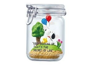 ☆内袋未開封 リーメント◆スヌーピー＆フレンズ テラリウム Words of Love 2.上を見上げて！それが人生のコツ SNOOPY & FRIENDS TERRARIUM