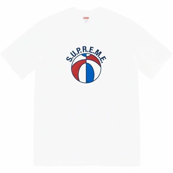 送料無料 L 白 Supreme League Tee White 23SS シュプリーム リーグ Tシャツ リーグT バスケットボール ホワイト Box Logo ステッカー 新品