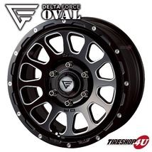 4本セット デルタフォース オーバル OVAL 16x7.0J 6/139.7 +38 BSM MONSTA モンスタ マッドウォーリア M/T 215/70R16 WL ハイエース_画像2