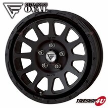 4本セット DELTA FORCE OVAL 17x7.0J 5/114.3 +32 MB TOYO OPEN COUNTRY R/T 225/65R17 ブラックレター デリカD5_画像3