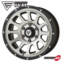 4本セット DELTA FORCE OVAL 17x8.0J 6/139.7 +20 MBP COMFORSER CF3000 M/T 265/65R17 BL FJクルーザー プラド ハイラックス_画像2