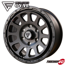 2022年製 スタッドレス 4本セット DELTAFORCE OVAL 17x8J 6/139.7+20 MB HANKOOK Winter I cept X RW10 265/65R17 ハイラックス プラド_画像2