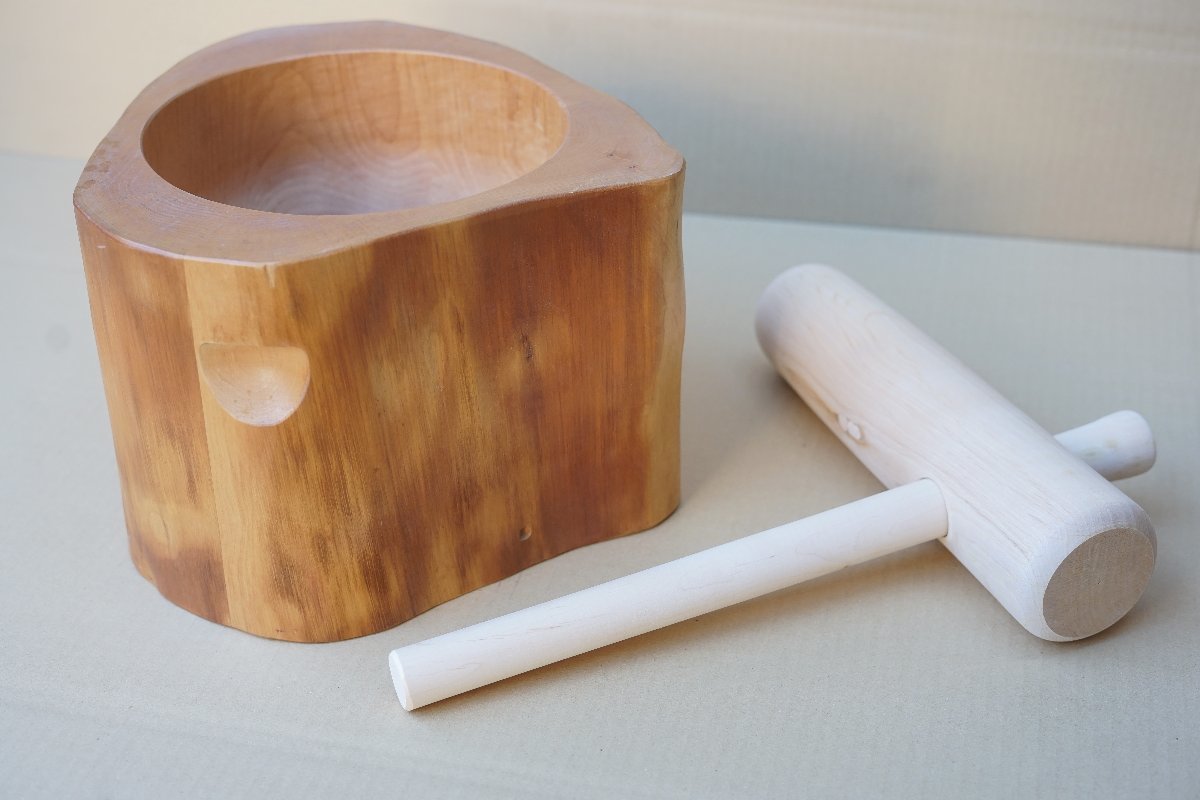 ヤフオク! -「餅つき 臼」の落札相場・落札価格