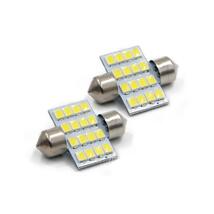 LED ルームランプ T10×31mm ホワイト 白 高輝度 【２個】 光量強力！ 明るい 広範囲 簡単交換 カスタム 省エネ 長寿命 新品 12V_画像5