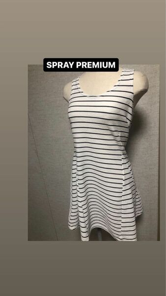 SPRAY PREMIUM ワンピース　ボーダー　オシャレ