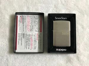 ZIPPO ジッポー　オイルライター　SEVEN STARS セブンスター 2016年製　懸賞品　当選品　未使用品　タバコ　煙草　たばこ