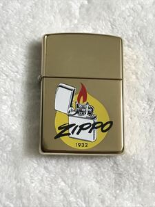 ZIPPO ジッポー ジッポライター オイルライター SOLID BRASS 未使用 1985年製 金色 ゴールド GOLD 希少品