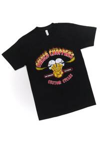 [415 CLOTHING] 415クロージング Frisco Choppers S/S T-shirt (フリスコ チョッパー 半袖 Tシャツ) Mサイズ『定番Red & Black』国内在庫