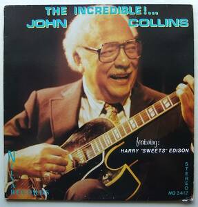 ◆ JOHN COLLINS featuring HARRY SWEETS EDISON / The Incredible ◆ Nilva NQ 3412 (France) ◆