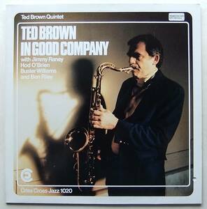 ◆ TED BROWN Quintet / Ted Brown In Good Company ◆ Criss Cross Jazz 1020 (promo) ◆