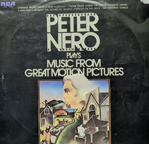 ◎SALE!PETER NERO PLAYS MUSIC FROM GREAT MOTION PICTURES1972'国内盤RCA