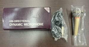 【＃5431】UNI-DIRECTIONAL DYNAMIC　MICROPHONE　VM-185　服部電子
