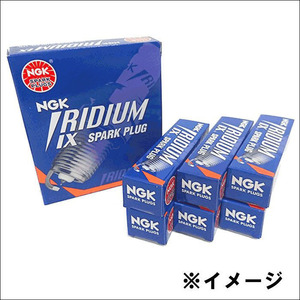 マークIIブリット JZX115W イリジウム IXプラグ BKR5EIX-11 [3184] 6本 1台分 IRIDIUM IX PLUG NGK製 送料無料