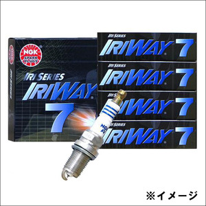 インテグラＳＪ EK3 NGK製 イリシリーズ IRIWAY7 4本 1台分 チューニングエンジン イリジウムプラグ 送料無料