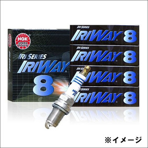 XKR GF-J41PB NGK made ili series IRIWAY8 8ps.@ for 1 vehicle tuning engine iridium plug free shipping 