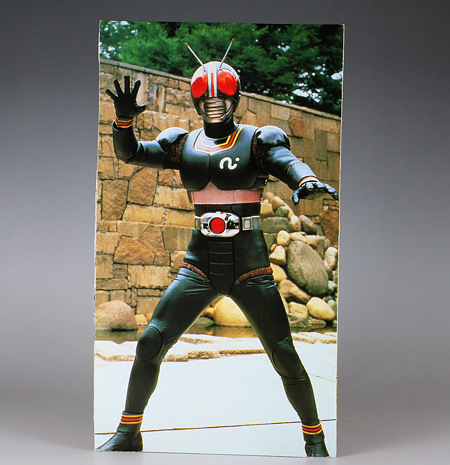 非売品 POP 展示品 28×15cm 仮面ライダーBLACK 南光太郎 倉田てつを 岡元次郎 写真 ポスター 撮影 プロップ 資料 ロビーカード サイン即決, 映画, ビデオ, 映画関連グッズ, 写真