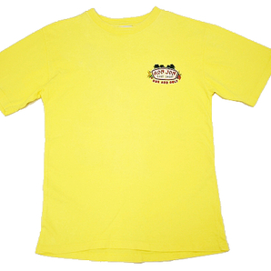 Y-6339★送料無料★RON JON SURF SHOP ロンジョン★イエロー黄色 サーフィン ビーチ 豪華なバックプリント サーフ 半袖 T-シャツ Ｍの画像5