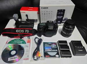 キャノンEOS D7 ズームレンズ＋望遠レンズ