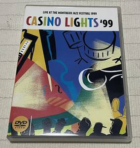 DVD カジノライツCASINO LIGHTS "99/ボブジェームス、ラリーカールトン、ネイサンイースト、ジョージデューク、ケニーギャレット