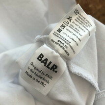 BALR ボーラー メンズ ロゴ Tシャツ サイズ S ホワイト [jgg]_画像4