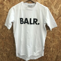 BALR ボーラー メンズ ロゴ Tシャツ サイズ S ホワイト [jgg]_画像1