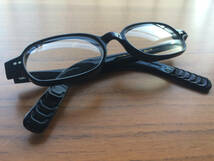 Vintage LUNOR A4 Mod.56 SQUARE GLASSES 廃盤商品 ルノア ブラック アセテート Gernot Lindner / French Fashion_画像9