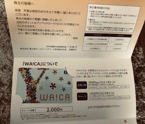 最新 薬王堂 株主優待カード WA!CA(WAICA) 2000円分 2025/8/10まで