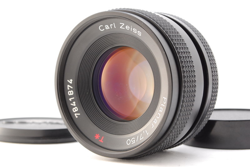 □ 美品□ コンタックスCONTAX Carl Zeiss Planar 50mm F1.7 T* MMJ