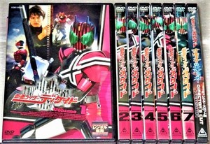 【即決ＤＶＤ】仮面ライダー ディケイド 全7巻&劇場版 オールライダーVS大ショッカー DC版 セット