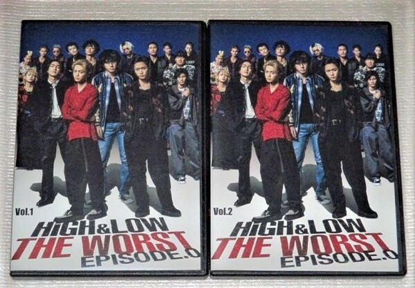 【即決ＤＶＤ】HIGH＆LOW THE WORST EPSODE.0　全2巻セット