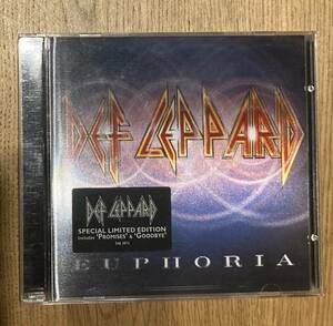 Def Leppard 輸入盤 限定3Dジャケ Limited Edition / Euphoria / デフ・レパード