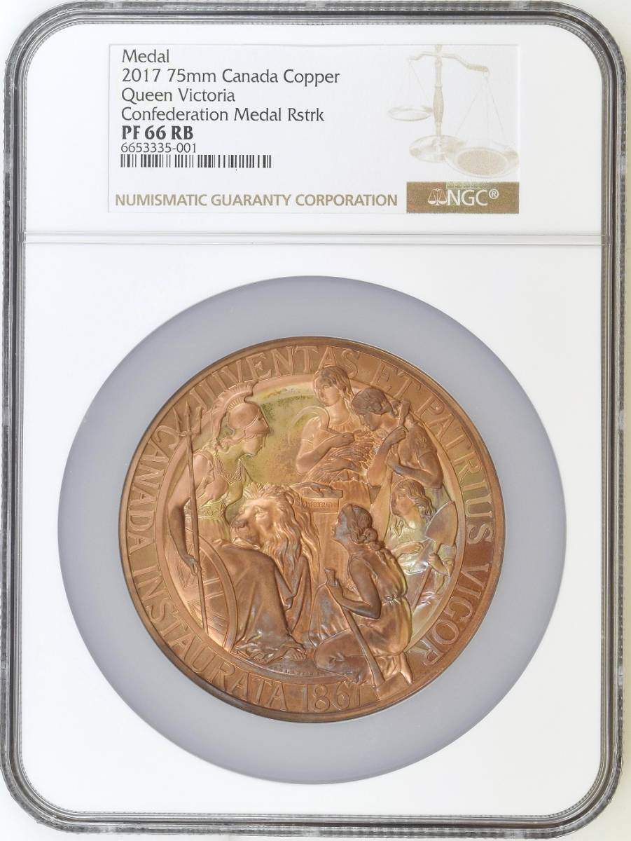世界7枚 1821年 英国 イギリス ジョージ4世 戴冠式 銅メダル NGC MS63