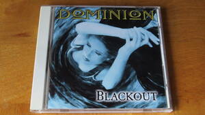 ドミニオン DOMINION/BLACKOUT 国内盤