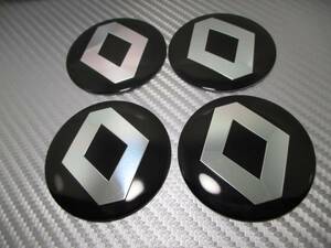  postage included Renault 3D wheel center cap seal 4 pieces set domestic sending 