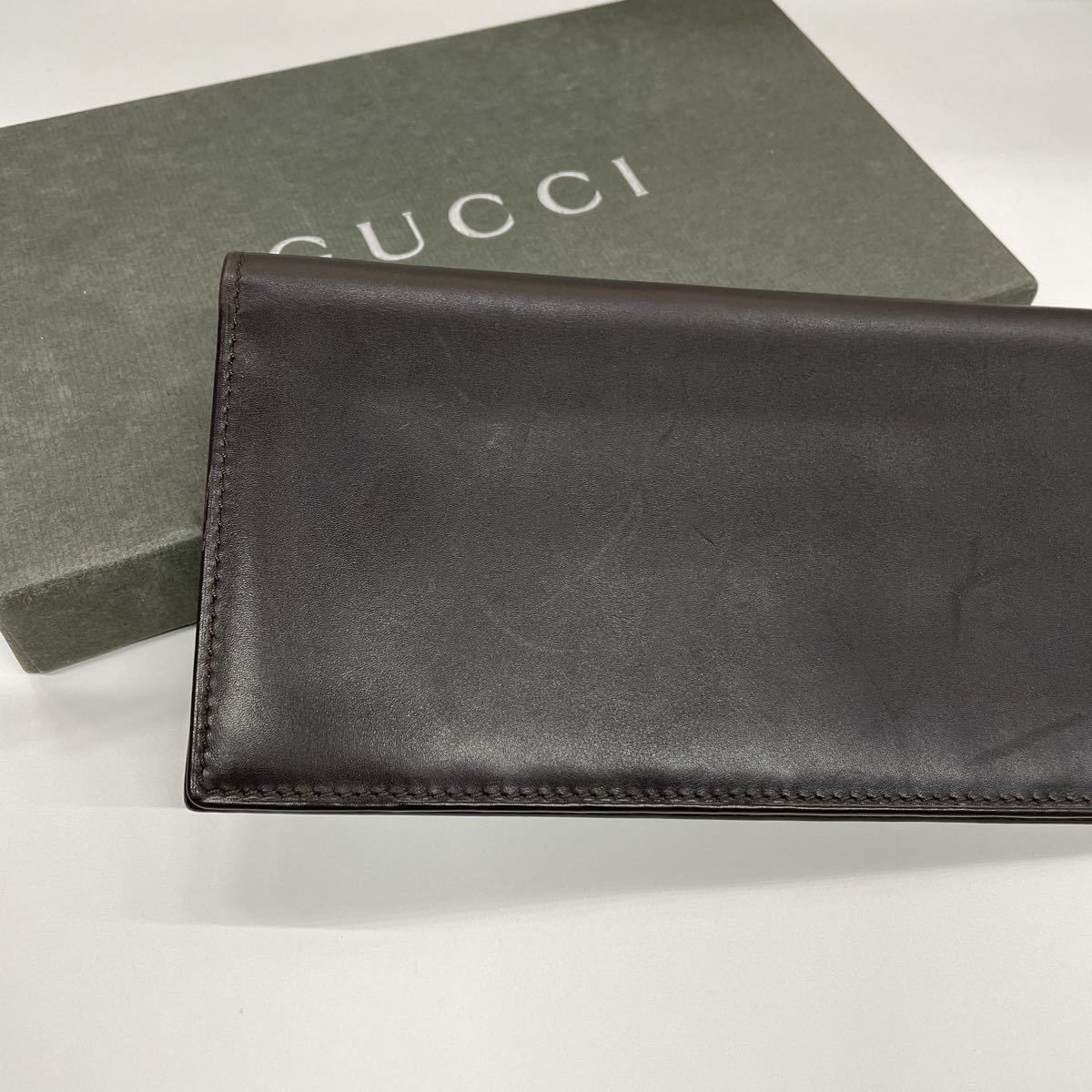 2023年最新】ヤフオク! -gucci グッチ レザー 折りたたみ財布の中古品