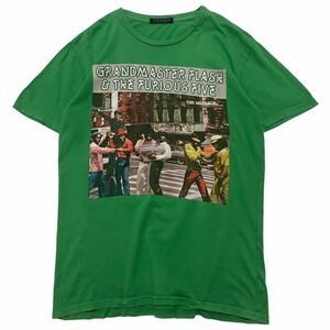 古着 USA製 Grandmaster Flash and the Furious Five グランドマスター・フラッシュ・アンド・ザ・フューリアス・ファイヴ Tシャツ