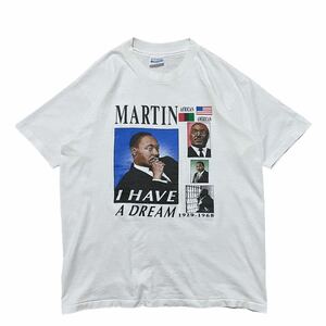 古着 USA製 Martin Luther King Jr. キング牧師 Tシャツ