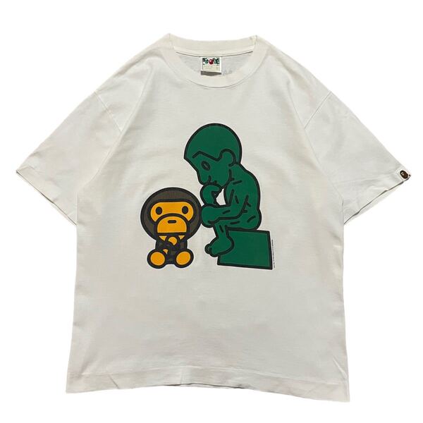 古着 A BATHING APE エイプ マイロ Tシャツ