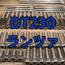 ステンレス製 DT230 ランツァ 4TP 左右エンジンカバーボルト 合計22本_画像1