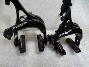 TRP R870 caliper brake front and back set ) black / black new goods unused goods 