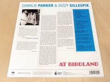 未開封 チャーリー・パーカーAt Birdland限定カラー180g重量盤LPボーナス2曲追加Charlie Parker Dizzy Gillespie Miles Davis Bud Powell_画像3