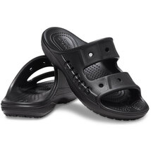 crocs ＢＡＹＡ　ＳＡＮＤＡＬ ブラック 28cm_画像1