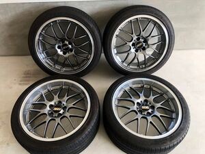 溝あり！BBS RS-GT RS980 20x8.5J+30 RS981A 20x9.5J+35 PCD120 5H 4本セット 245/40ZR20 275/35ZR20 ファルケン アゼニス FK510 レクサス