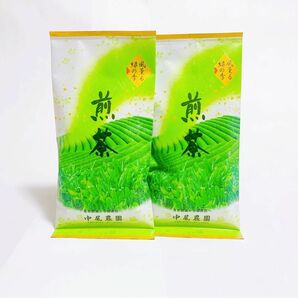 奈良県産　大和茶　緑茶　煎茶　100g 2本　茶葉　中尾農園