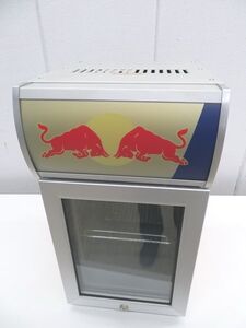 F1439* Red Bull Red Bull* холодильная витрина 100V 295×320×550[ специализированный магазин. надежный 1. месяц с гарантией ] Tochigi Utsunomiya б/у профессиональное кухонное оборудование 