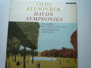 RG22 英Columbia盤LP ハイドン/交響曲98、101番 クレンペラー/フィルハーモニアO