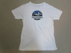 超特価!即決!patagonia パタゴニア メンズ 半袖 オーガニックコットン Tシャツ ホワイト size M SP18