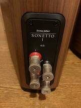 sonus faber SONETTO1 ソナス・ファベール　中古美品　元箱元梱包　付属品全てあり_画像6