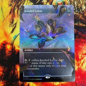 宝石の睡蓮　テクスチャーfoil　未使用　英語　MTG